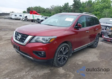 2020 Nissan Pathfinder Platinum 4Wd z USA, uszkodzony, nr VIN 5N1DR2DM2LC636370
